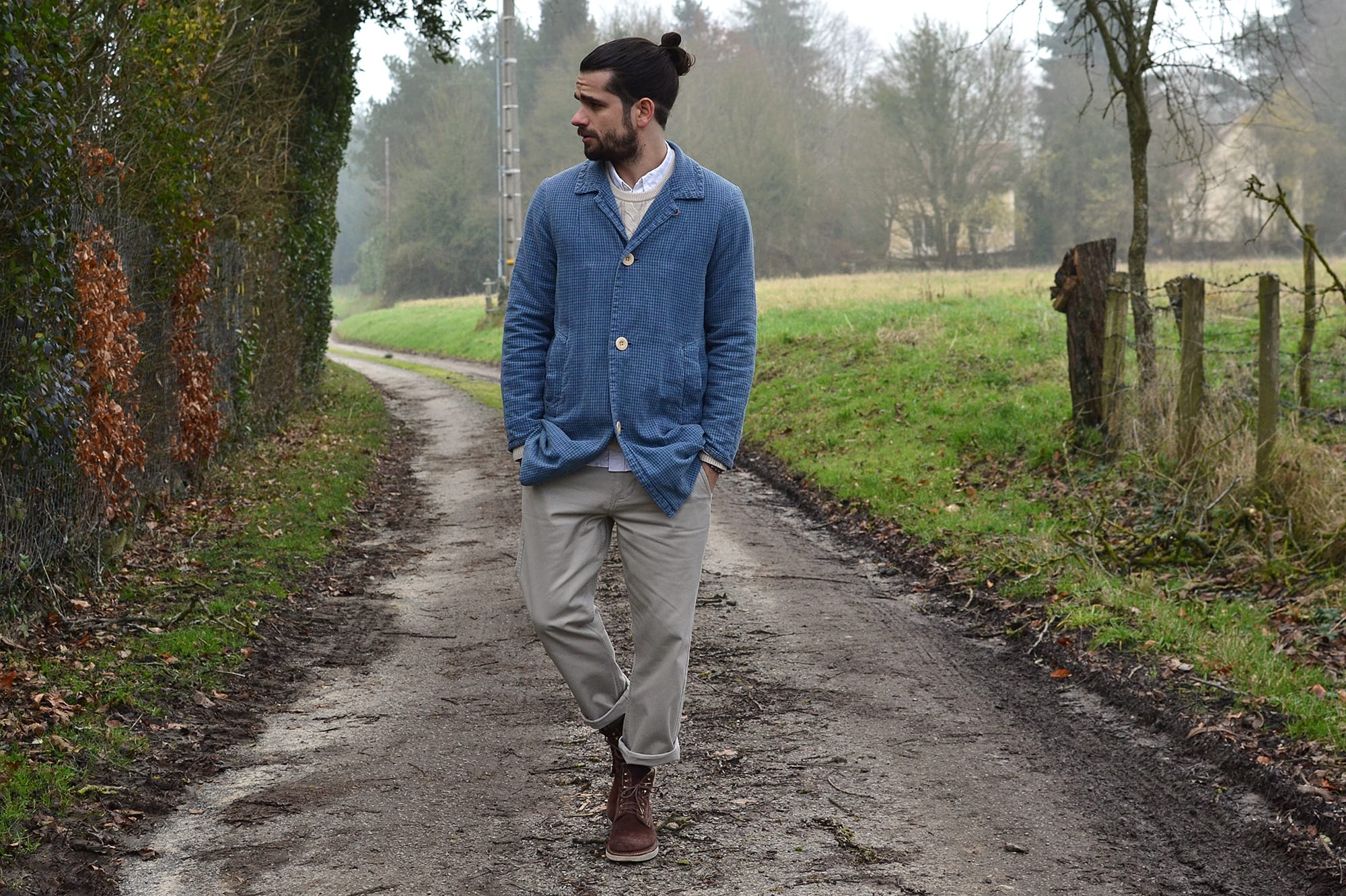 how to wear the visvim mies long coat
